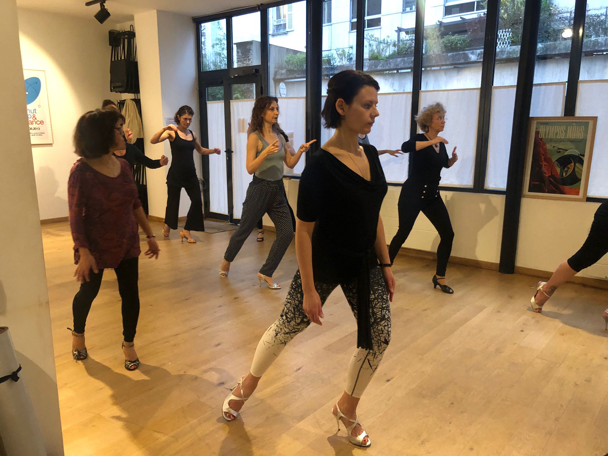 veronica toumanova teaching argentine tango workshops paris